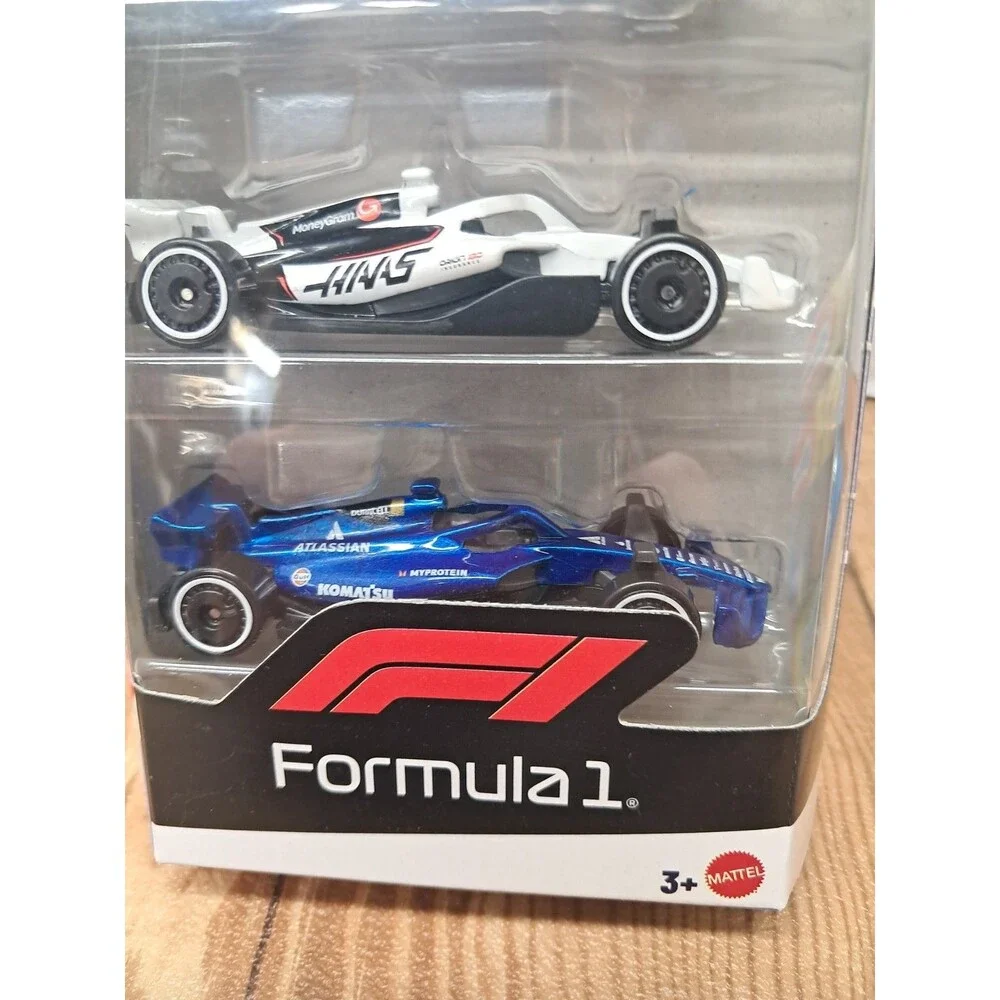 2025 Hot Wheels F1 Formula 1 5 Pack - Red Bull Mercedes Alpine Haas Williams NEW